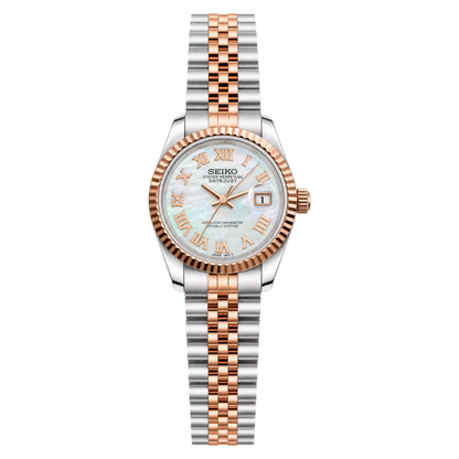 Lady Mod | Seikojust Rose Gold Mother Of Pearl Roman