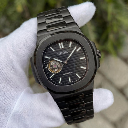 Mod | Nautilus Double Black Open Heart