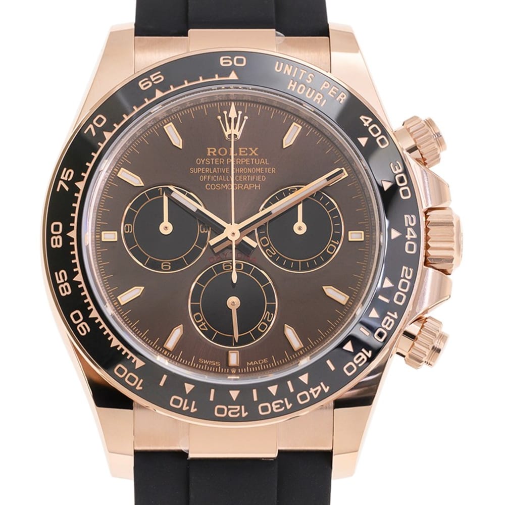 Daytona Rose Gold - Brown Dial Oysterflex
