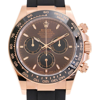 Daytona Rose Gold - Brown Dial Oysterflex