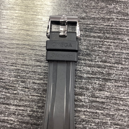 Seamaster Diver - Black Dial Rubber Strap