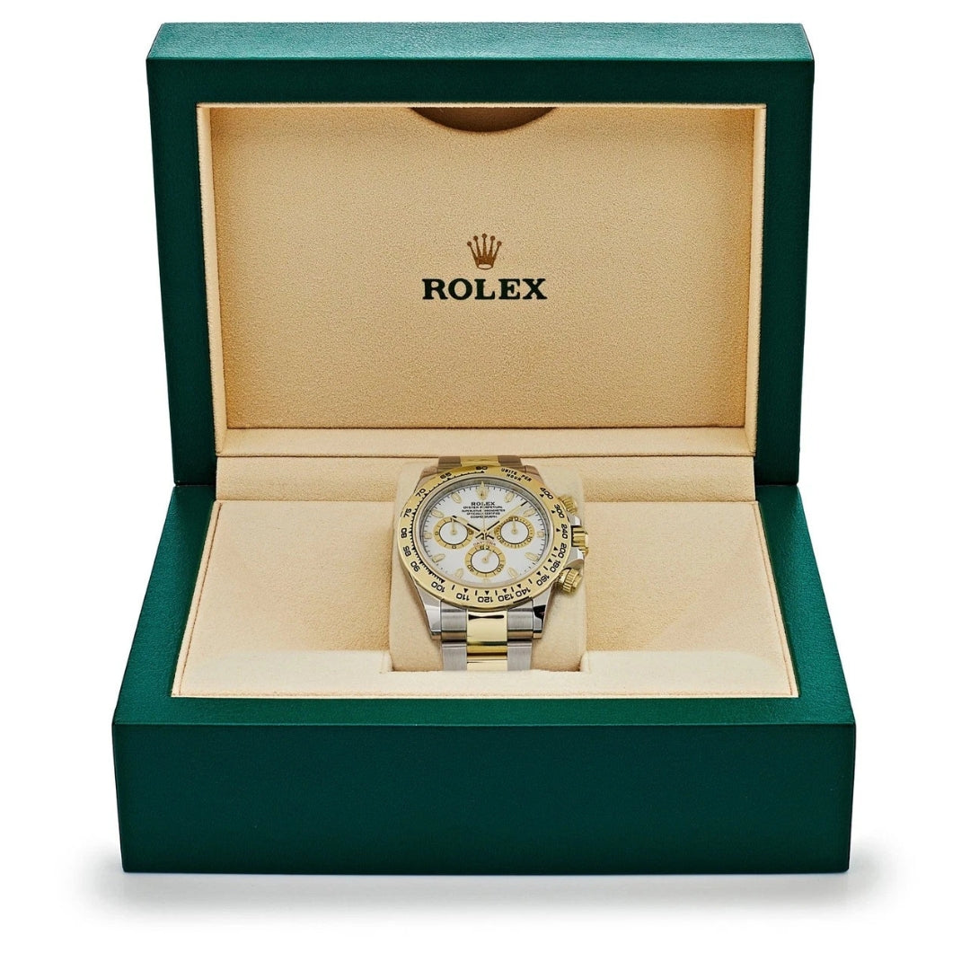 Daytona Silver-Gold - White Dial