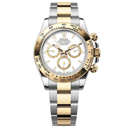 Daytona Silver-Gold - White Dial