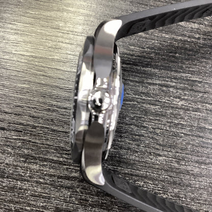 Seamaster Diver - Black Dial Rubber Strap