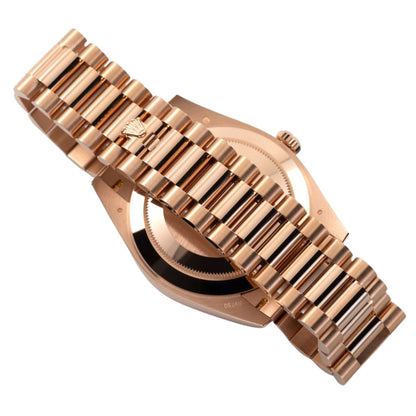 Rose Gold Green Dial President