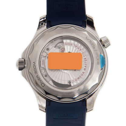 Seamaster Diver - Blue Dial Rubber Strap