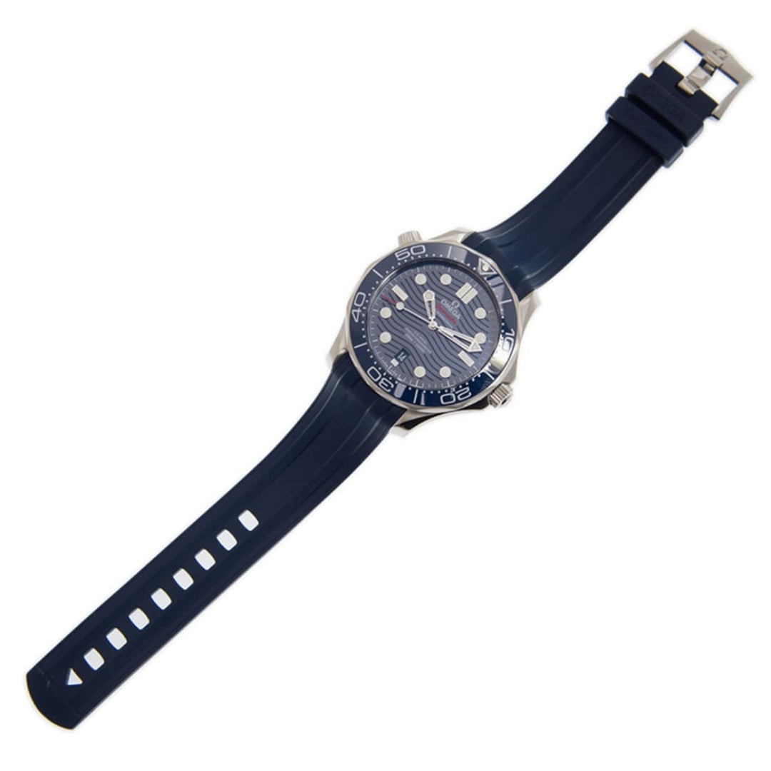 Seamaster Diver - Blue Dial Rubber Strap