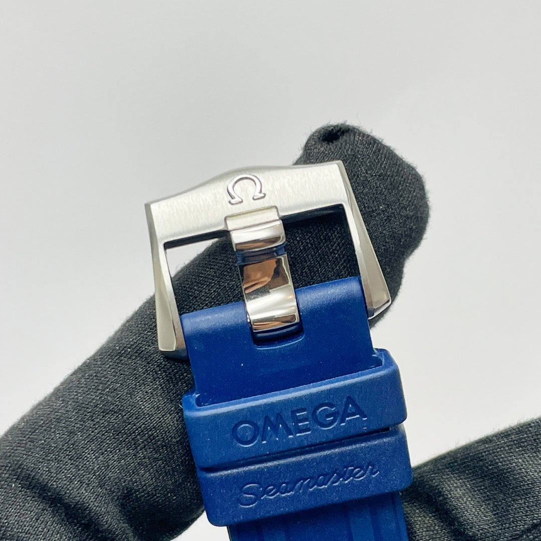 Seamaster Diver - Blue Dial Rubber Strap