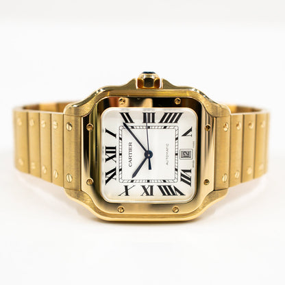 Yellow Gold - White Dial