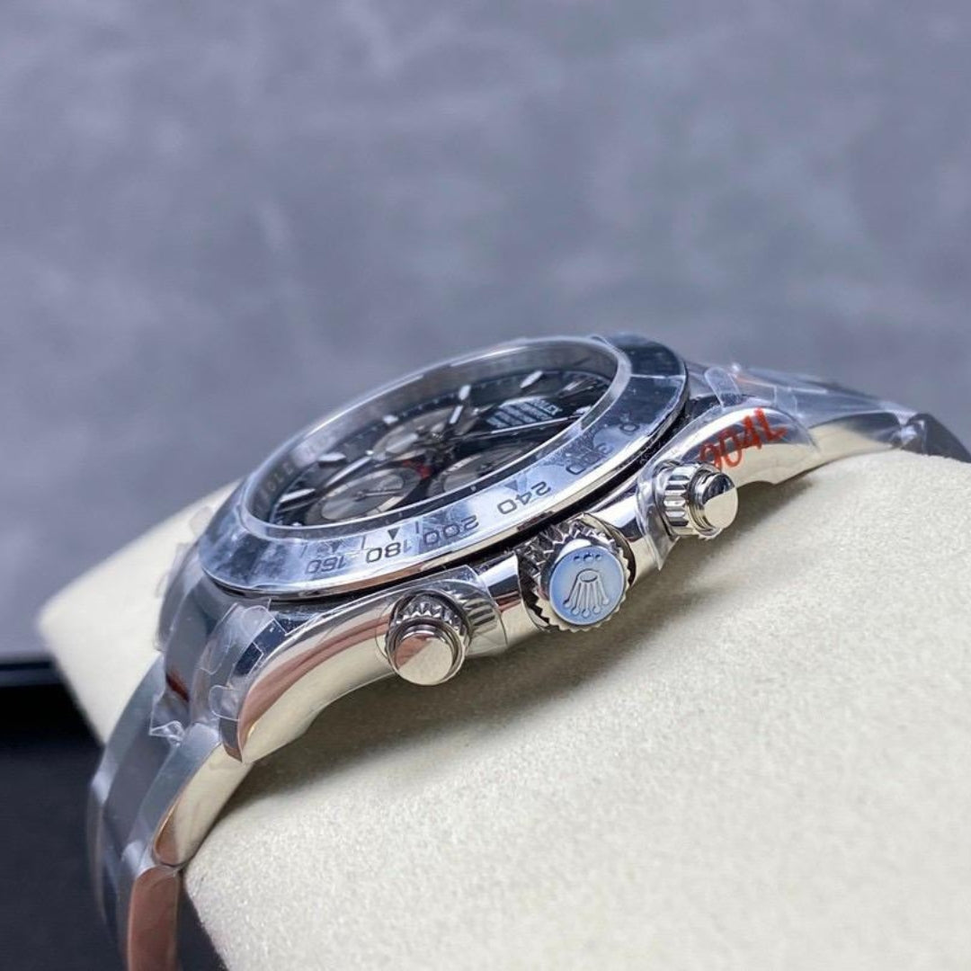 Daytona White Gold - Black Dial