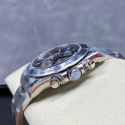 Daytona White Gold - Black Dial