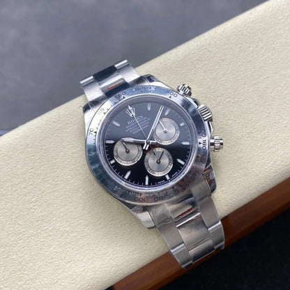 Daytona White Gold - Black Dial