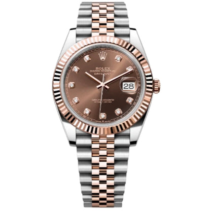 Just - Rose Gold Chocolate Diamond Dial