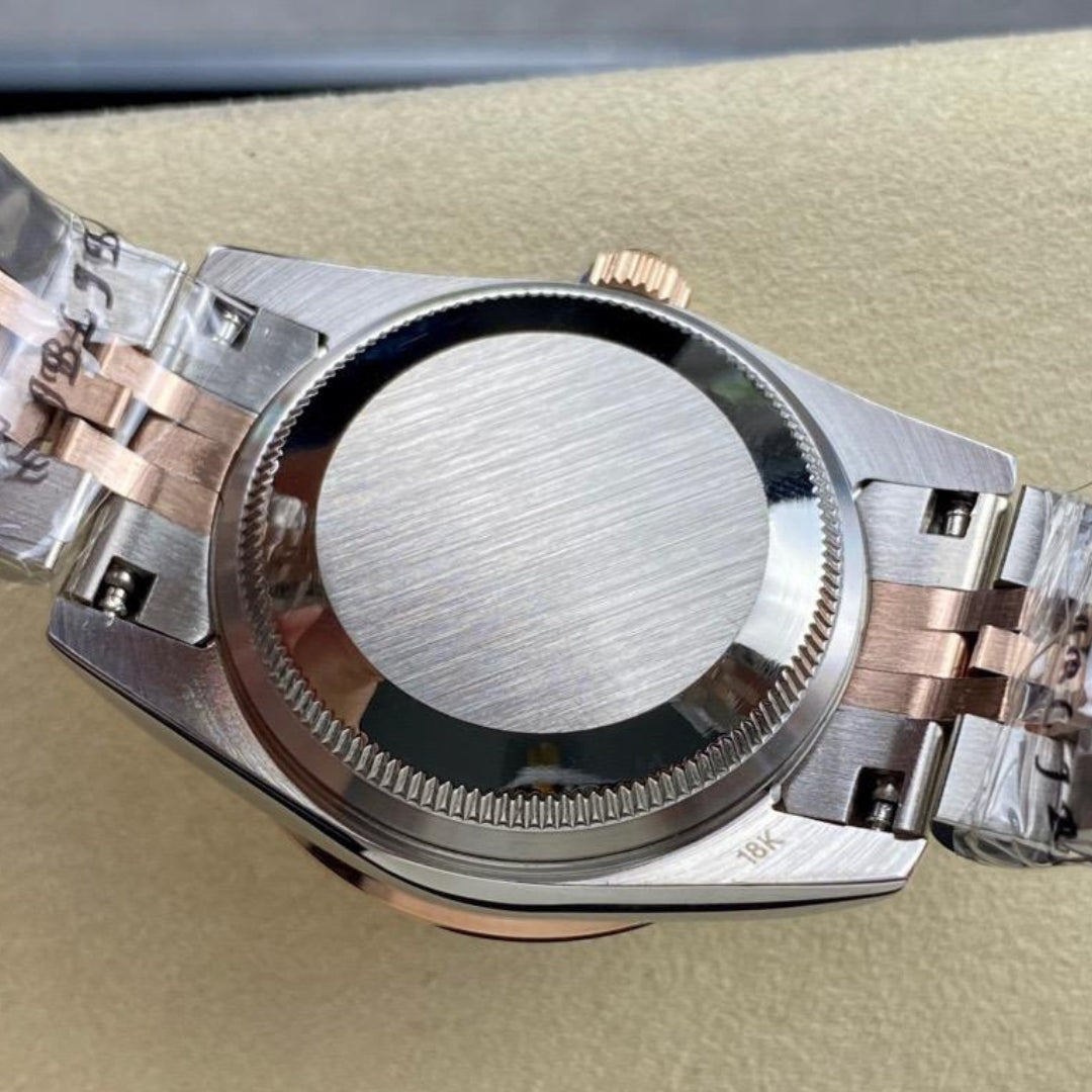 Just - Chocolate Diamond Dial Diamond Bezel