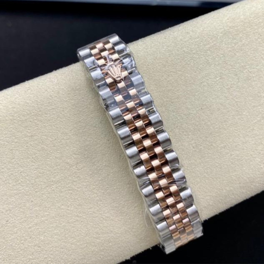 Just - Chocolate Diamond Dial Diamond Bezel