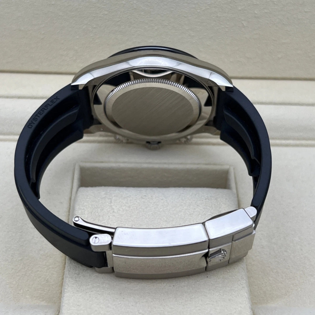 Daytona Ghost - Silver Dial Black Bezel