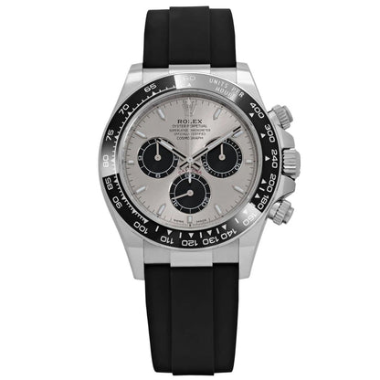 Daytona Ghost - Silver Dial Black Bezel