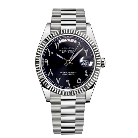 Mod | Day-Date Arabic Black