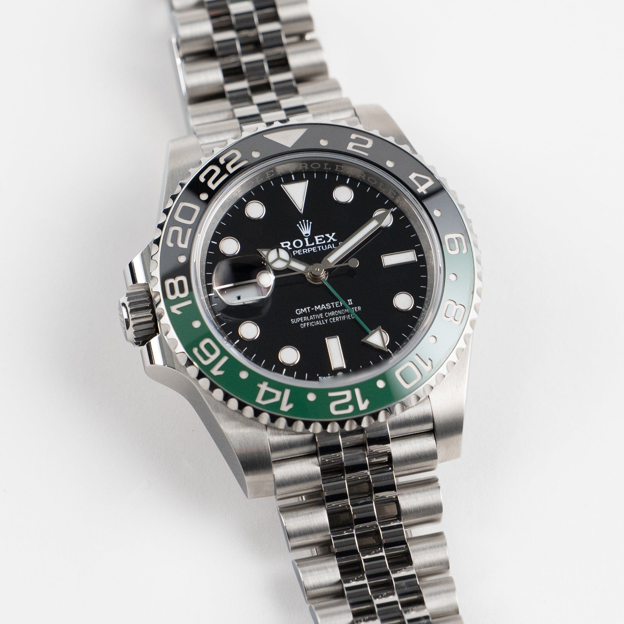 GMT Master II "Sprite" – Black Dial Black & Green Bezel