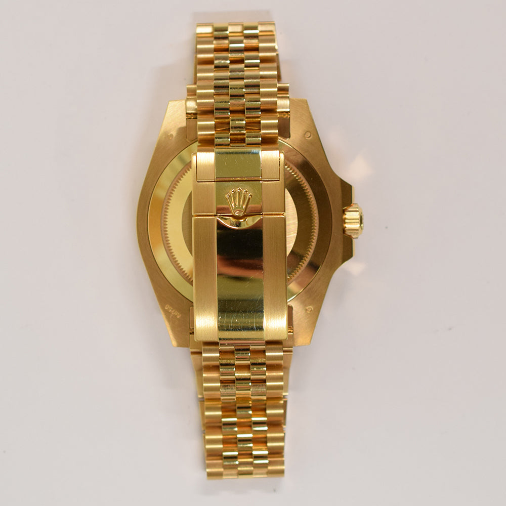 GMT Master II - Yellow Gold Black Dial