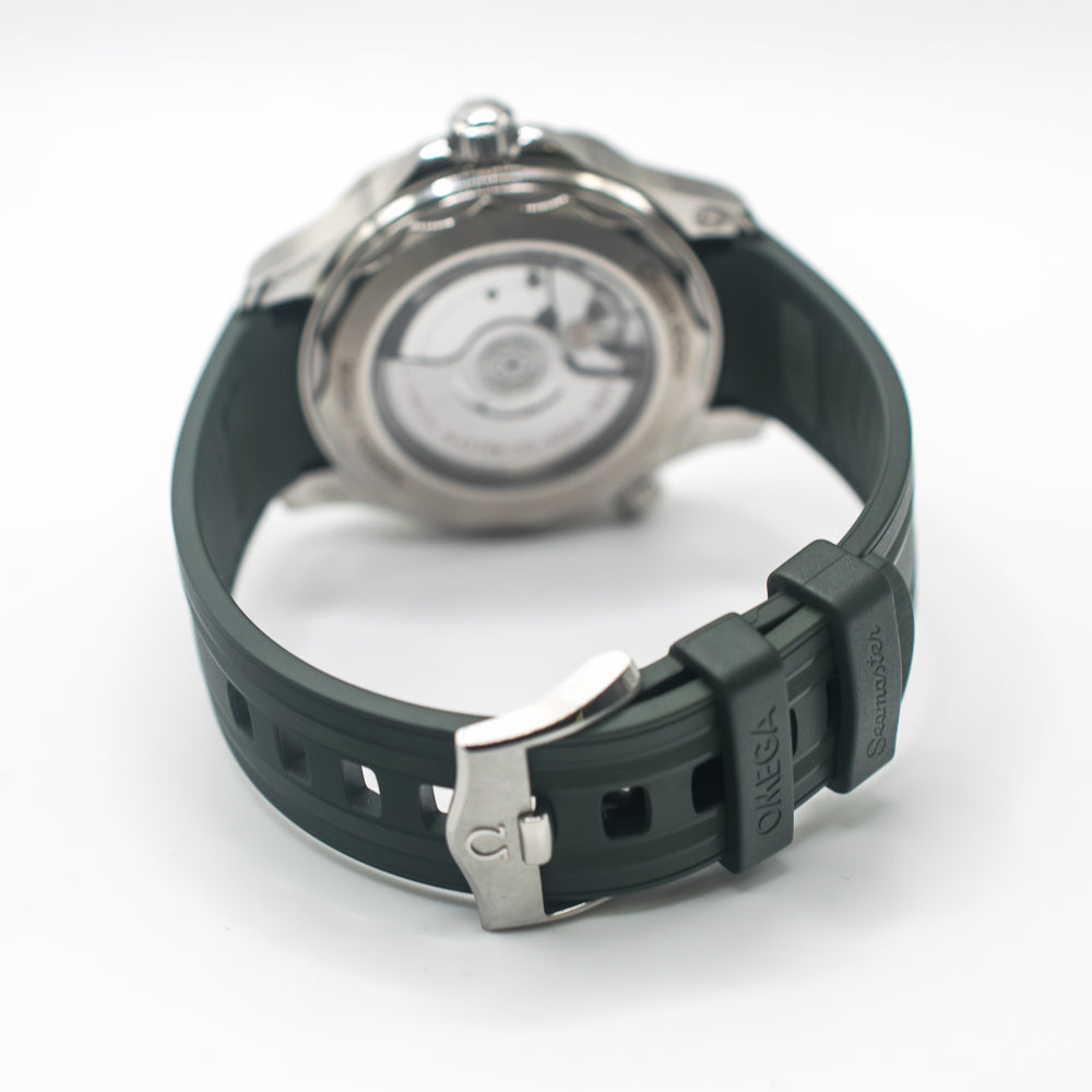 Seamaster Diver - Green Dial Rubber Strap