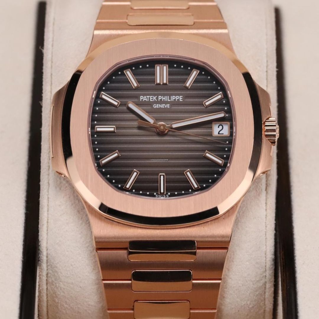 Nautilus Rose Gold - Chocolate Dial