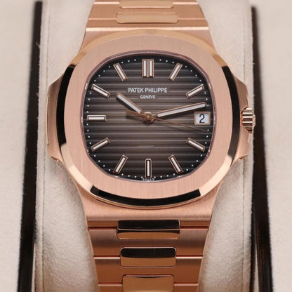 Nautilus Rose Gold - Chocolate Dial