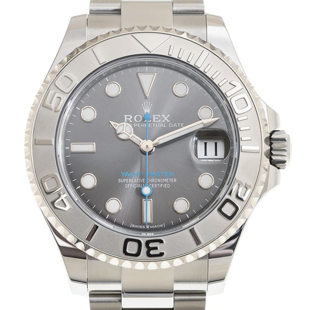 Yacht-Master - Steel Platinum Grey Dial