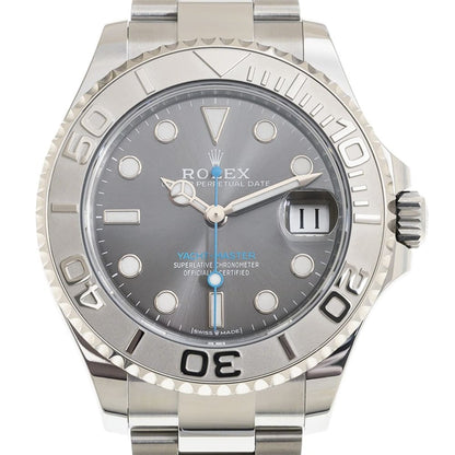 Yacht-Master - Steel Platinum Grey Dial
