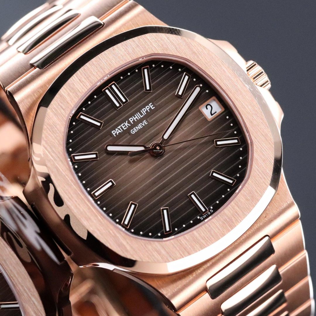 Nautilus Rose Gold - Chocolate Dial
