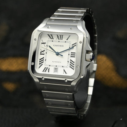 Steel - White Dial