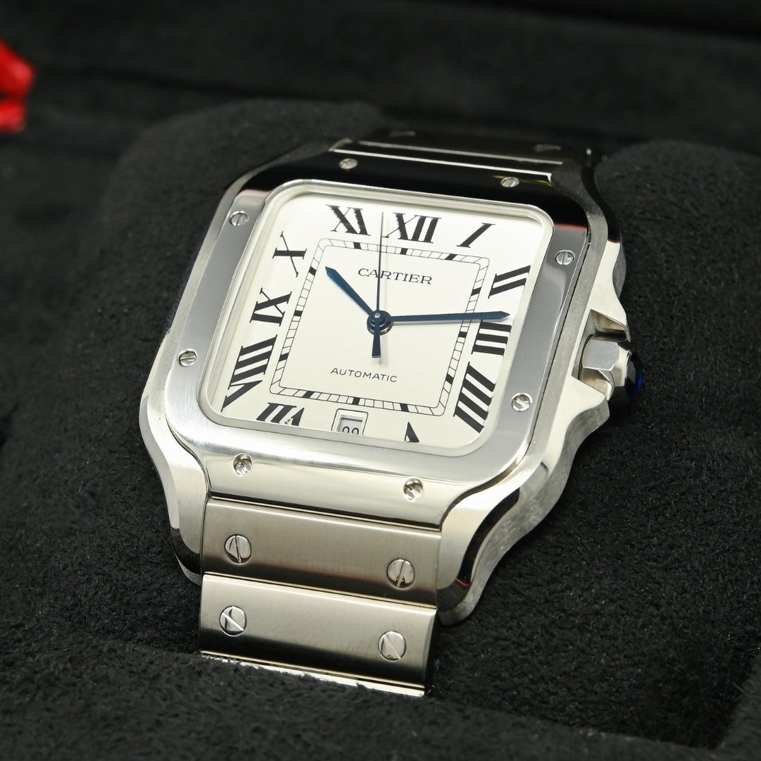 Steel - White Dial