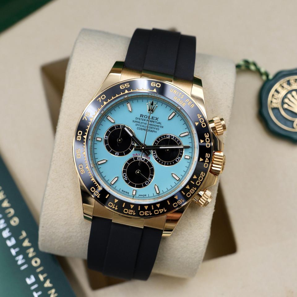 Daytona Tiffany Blue Dial Oysterflex