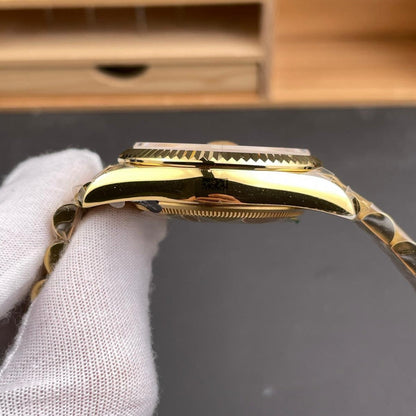 Yellow Gold Champagne Diamond President