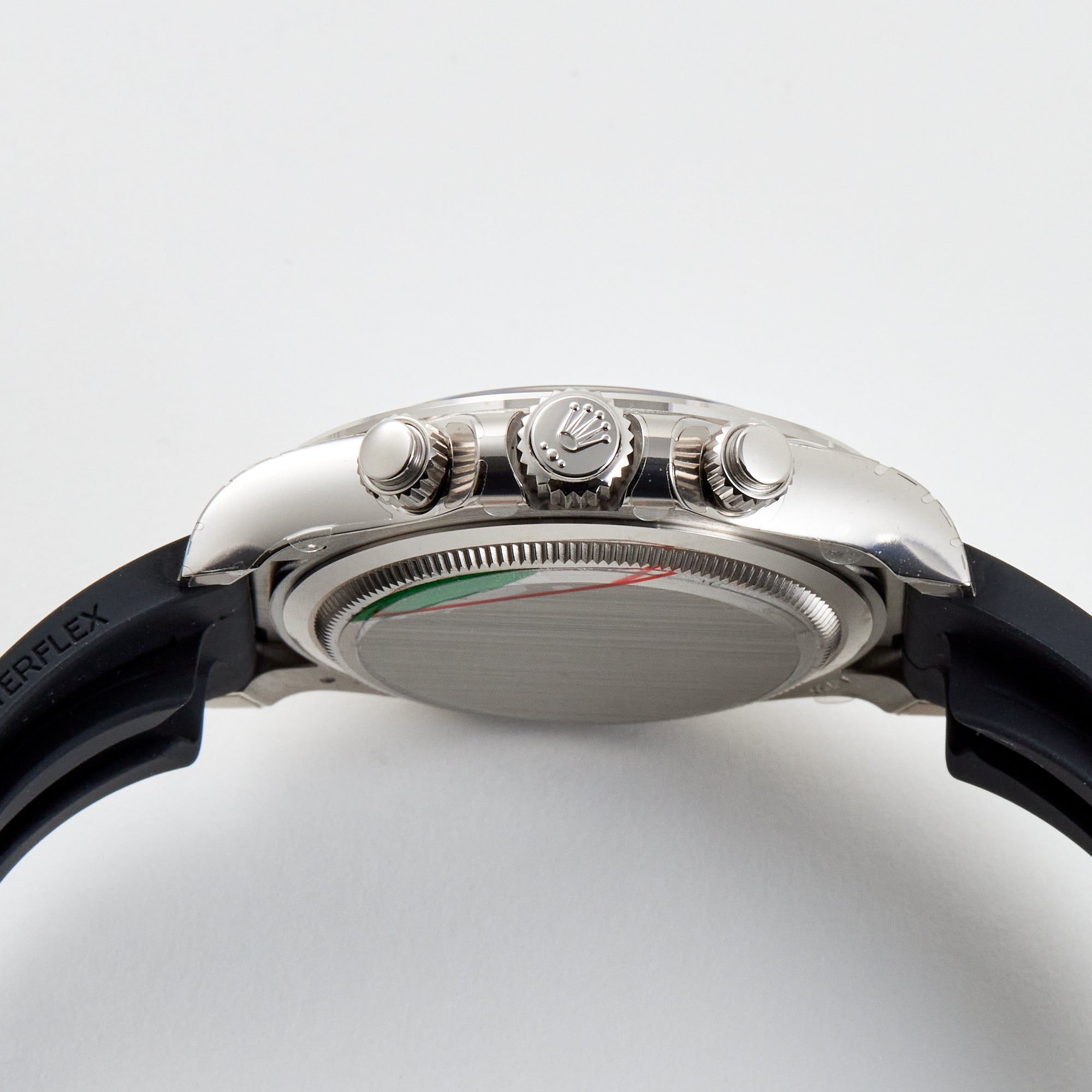 Daytona White Gold - Black Dial Oysterflex