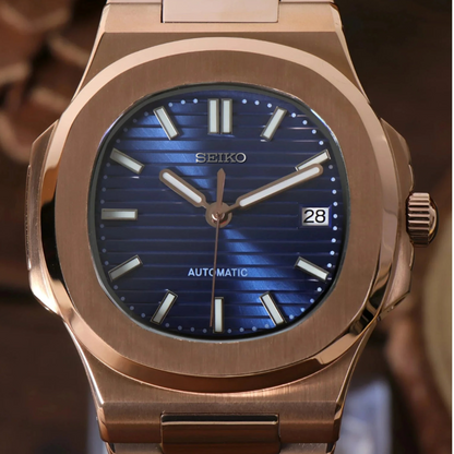 Mod | Nautilus Rose Gold Royale Blue