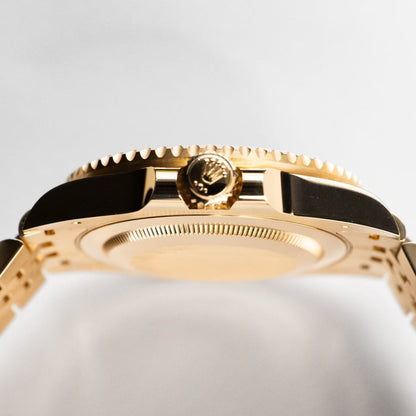 GMT Master II - Yellow Gold Black Dial