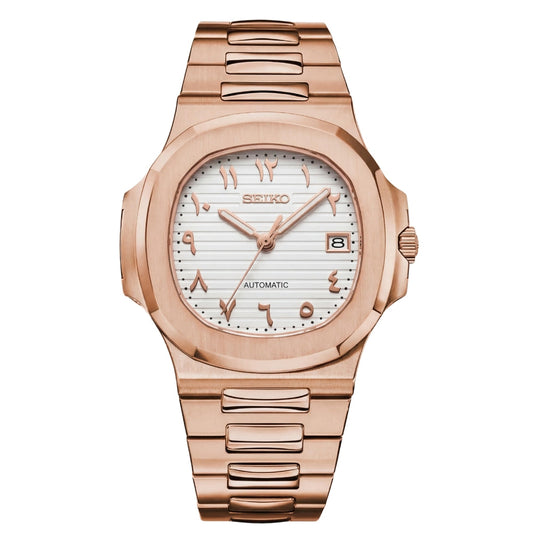 Mod | Nautilus Rose Gold White Arabic