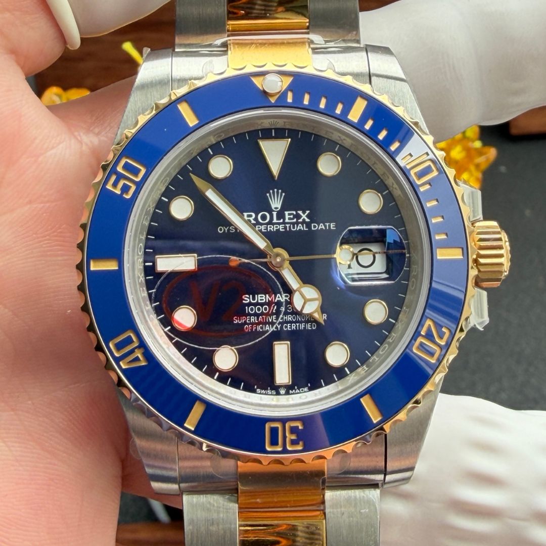 Mariner "Bluesy" Rolesor - Blue Dial Blue Bezel