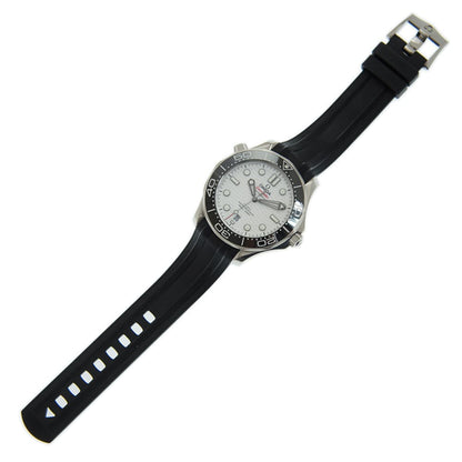 Seamaster Diver - White Dial Rubber Strap