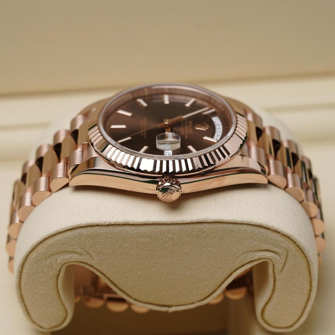 Everose Gold - Chocolate Dial President