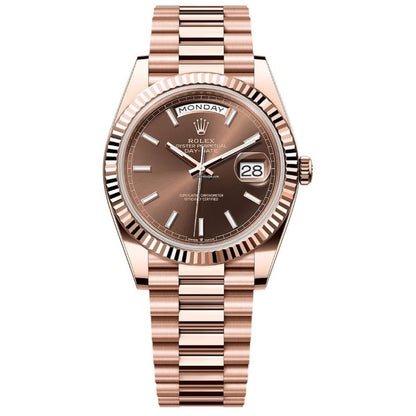 Everose Gold - Chocolate Dial President