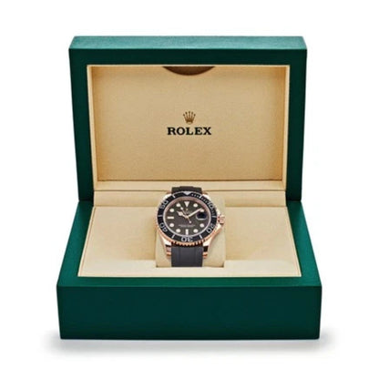 Yacht-Master - Rose Gold Oysterflex
