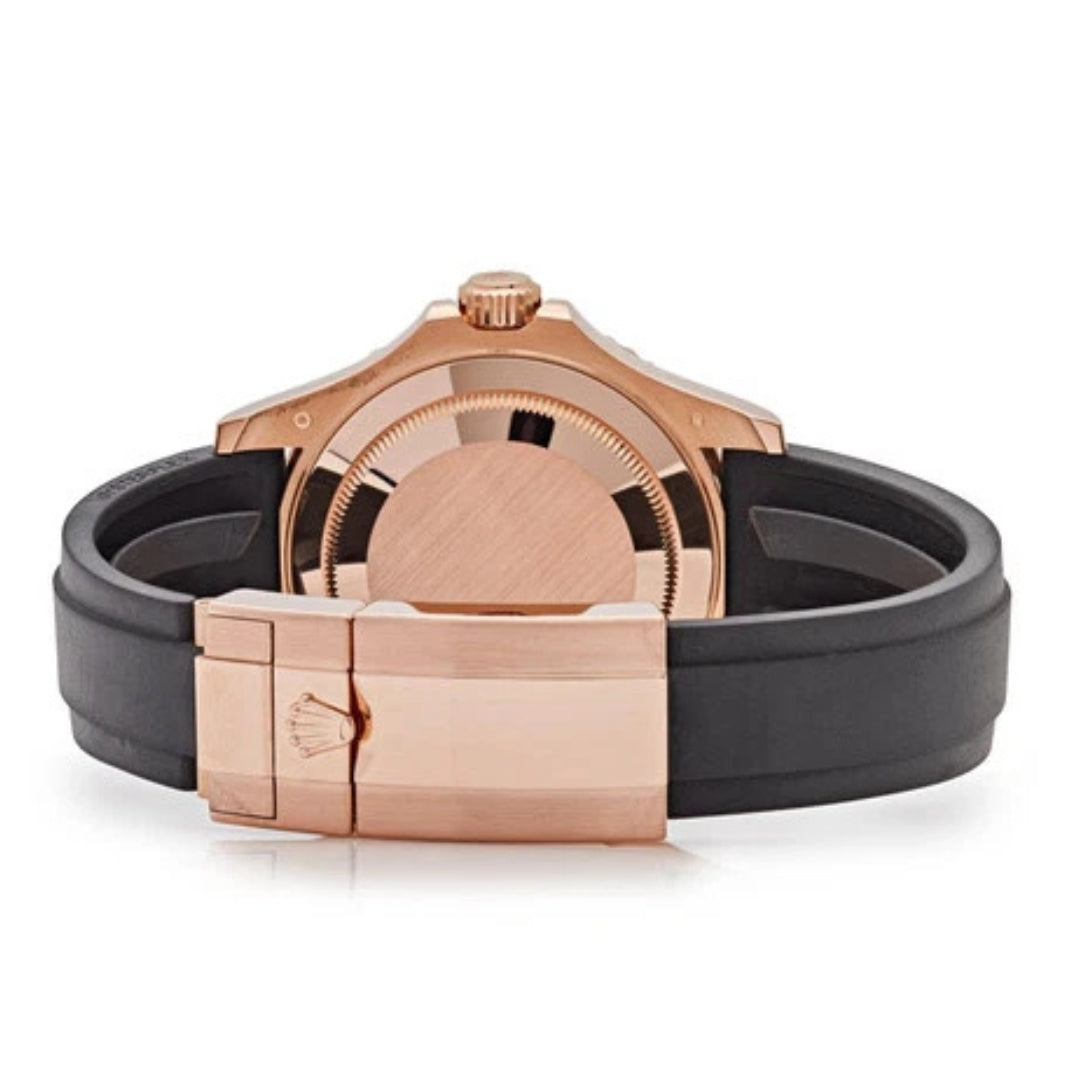 Yacht-Master - Rose Gold Oysterflex