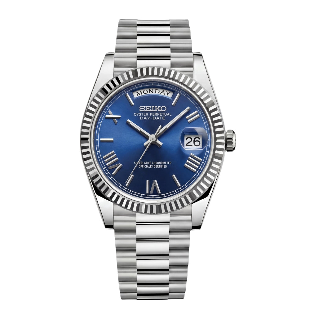 Mod | Day-Date Blue Roman