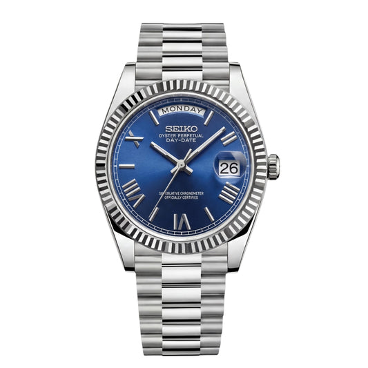 Mod | Day-Date Blue Roman