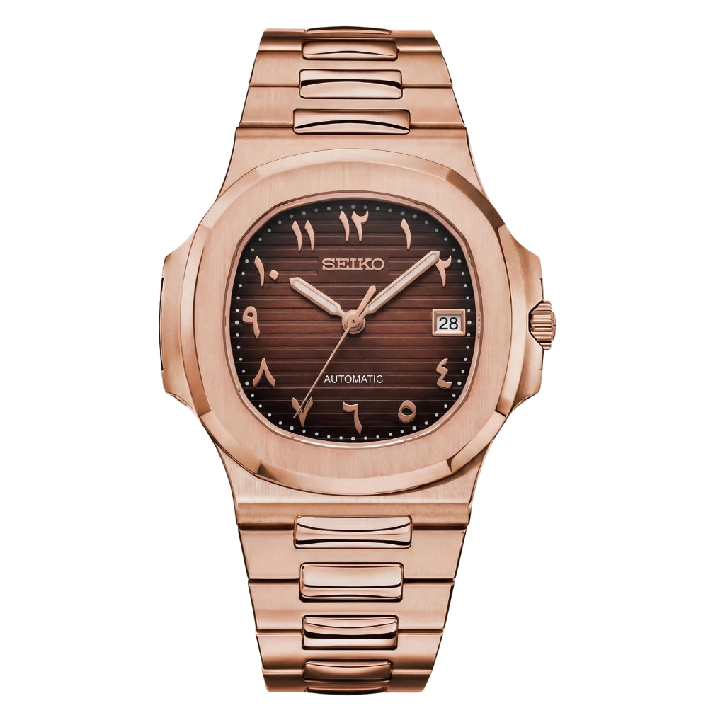 Mod | Nautilus Rose Gold Chocolate Arabic