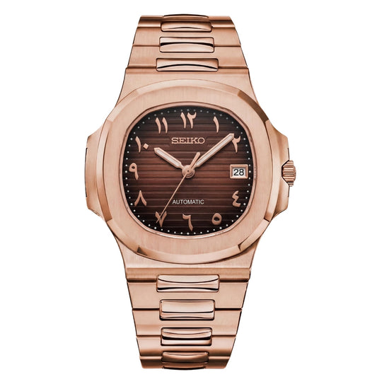 Mod | Nautilus Rose Gold Chocolate Arabic
