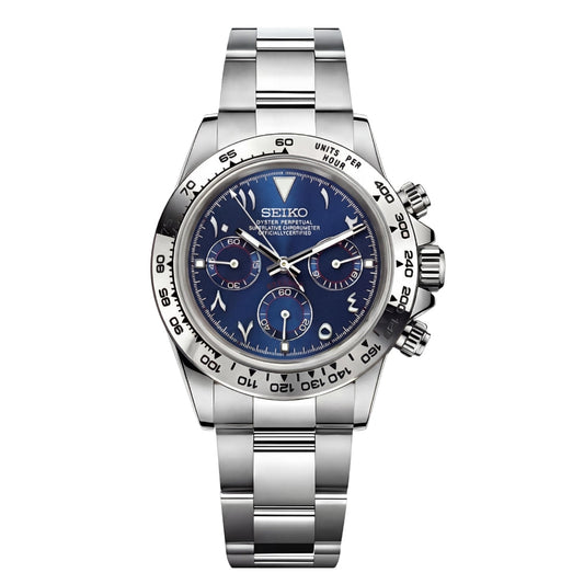 Mod | Daytona Silver - Blue Arabic