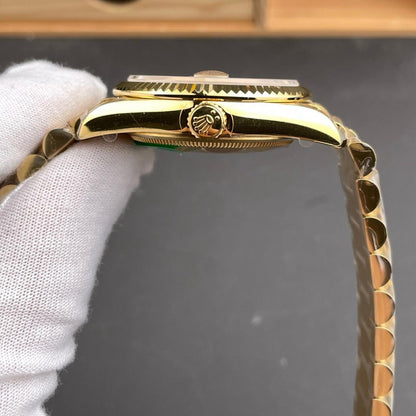 Yellow Gold Champagne Diamond President